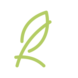 Icono de hoja para la decisión Intervenir menos
